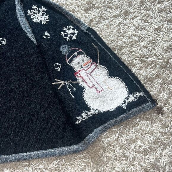 Christmas/HolidaySnowman 3D Sweater Vest By Mandal Bay Women’s Large - Picture 11 of 12